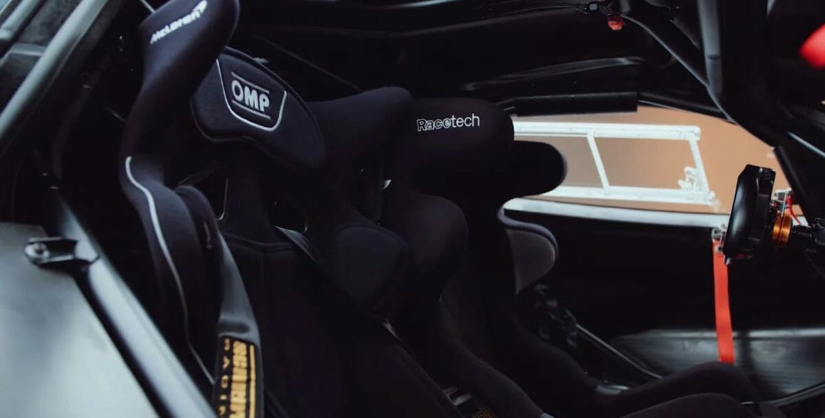 McLaren 720S GT3X interiors