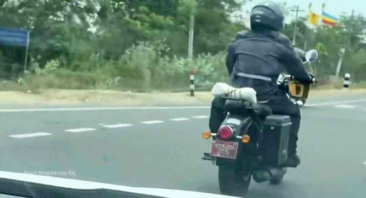 Royal Enfield Classic  spied
