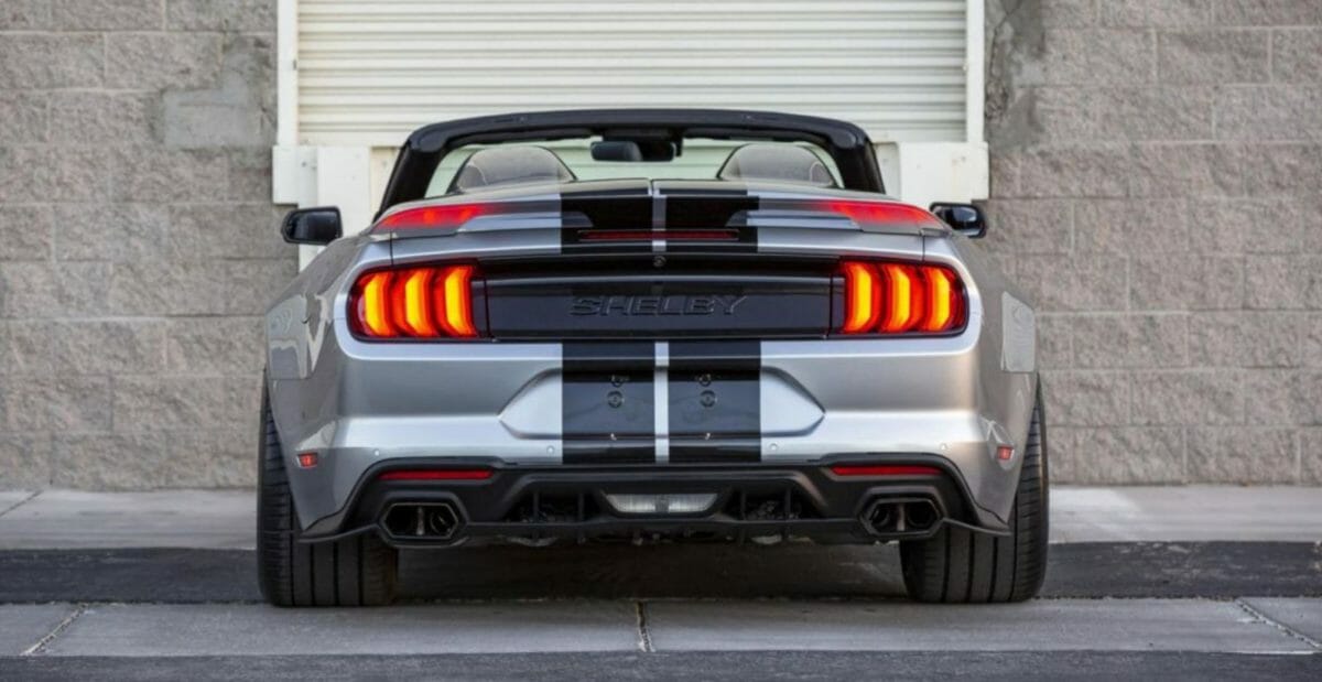 Shelby Super Snake Speedster rear look