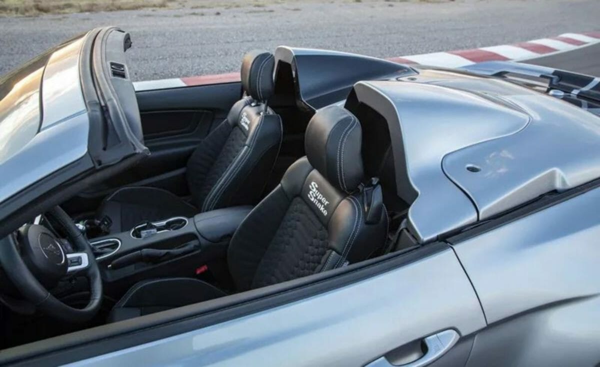 Shelby Super Snake Speedster roof