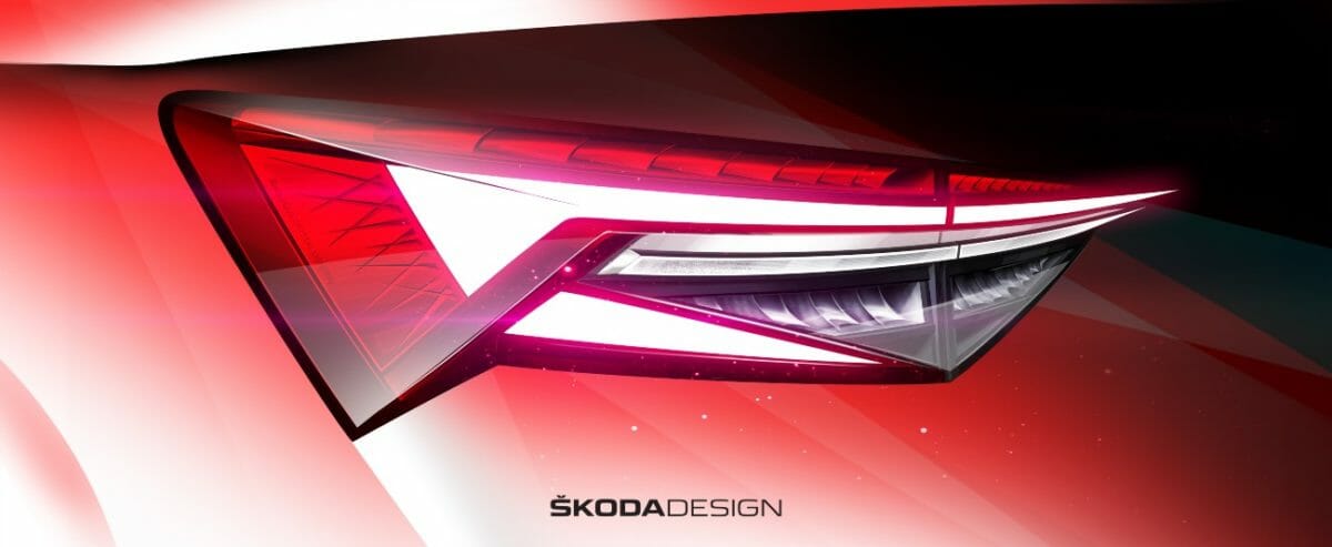 Skoda Kodiaq Facelift sketches (2)