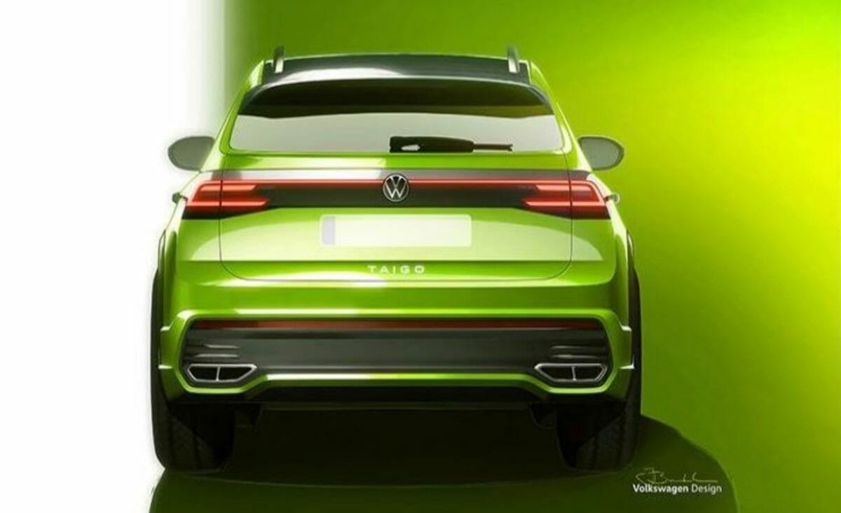 Volkswagen Taigo concept rear look