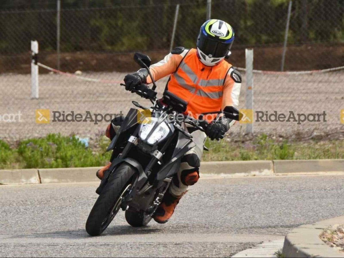 KTM Duke  spied