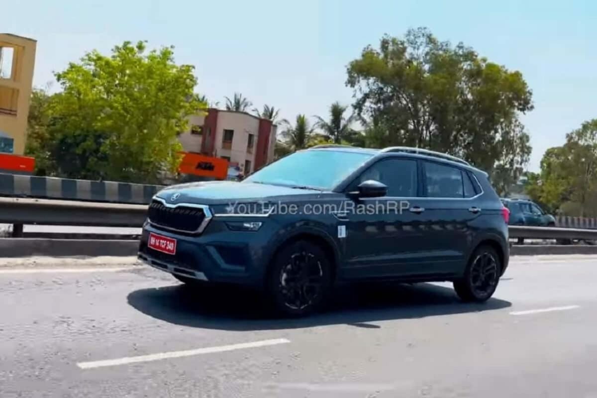 Skoda Kushaq spied