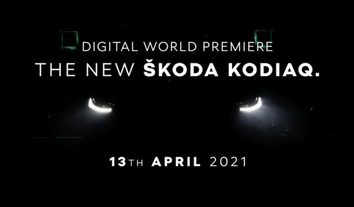 Skoda kodiaq facelift teased