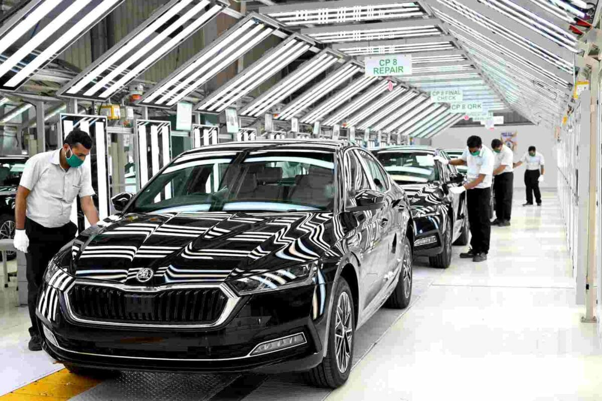 Skoda octavia production