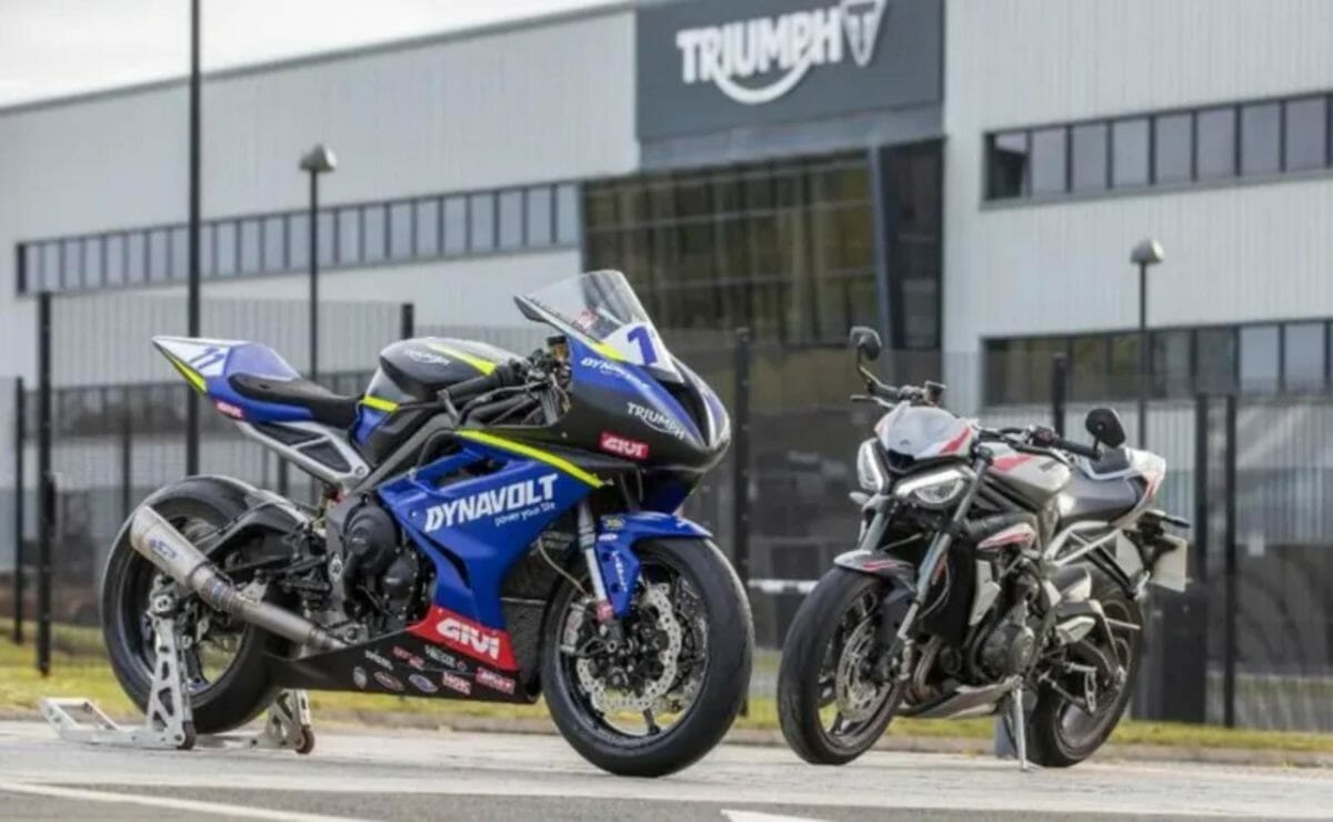 Triumph Dynavolt Street Triple RS