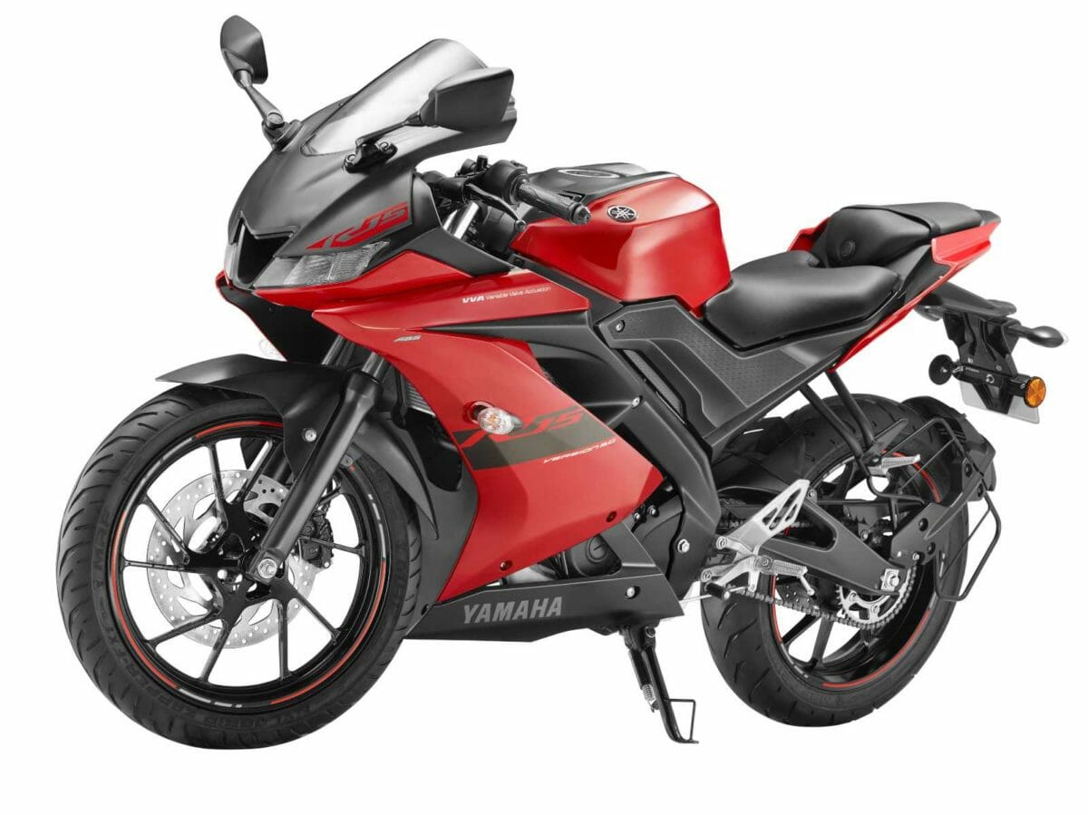 Yamaha R V Metallic Red