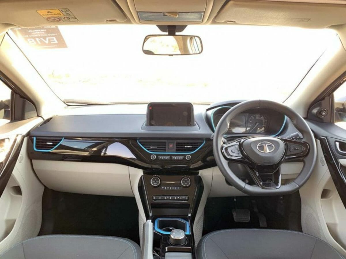 Tata nexon ev interior