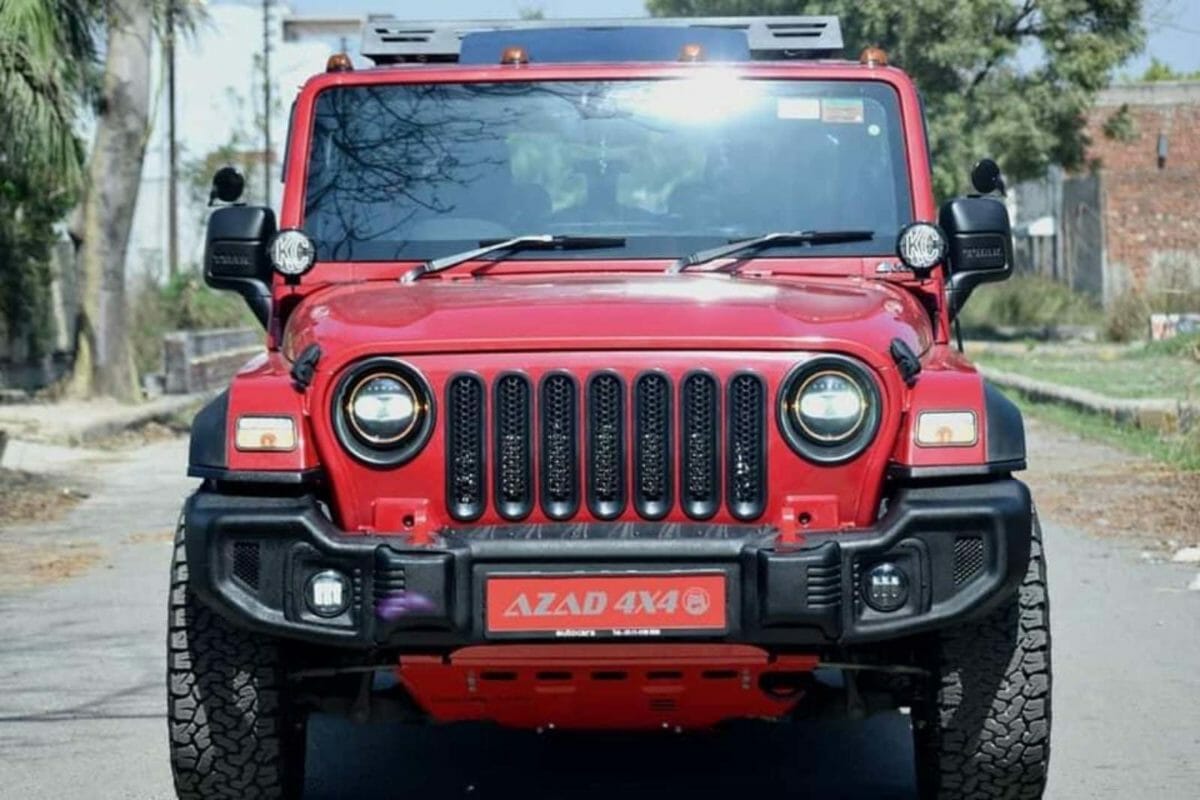 Azad 4×4 Mahindra Thar front grille (1)