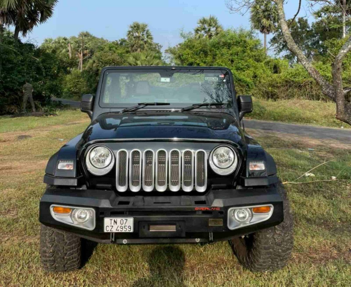 Azad 4×4 Mahindra Thar front grille (3)