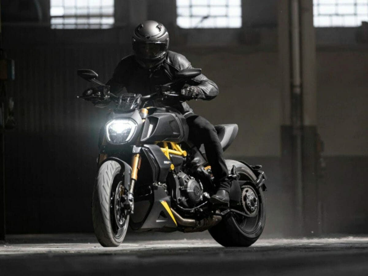 Ducati Diavel Black and steel