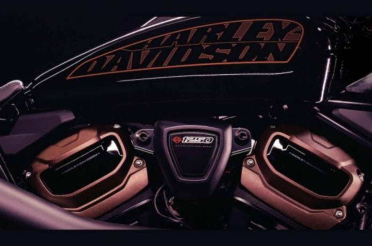 Harley Davidson Custom  teased