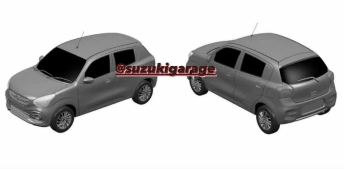 Next gen Maruti Suzuki Celerio patent renderings