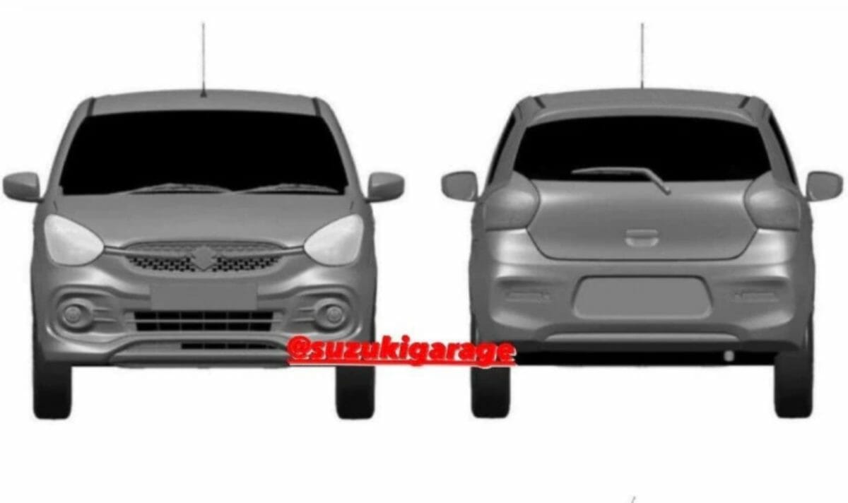 Next gen Maruti Suzuki Celerio patent renderings