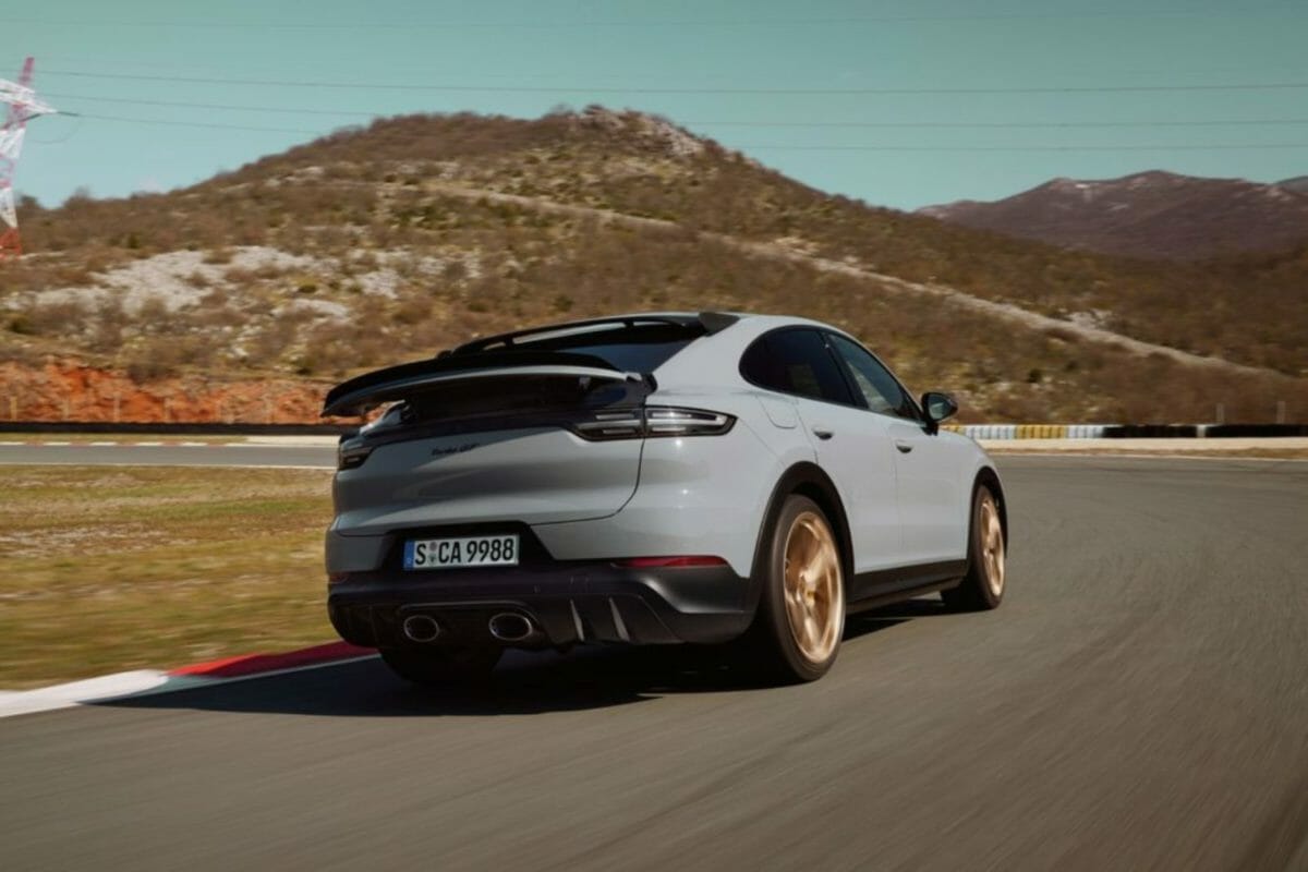 Porsche Cayenne Turbo GT. rear (1) Porsche Cayenne Turbo GT. rear (1)