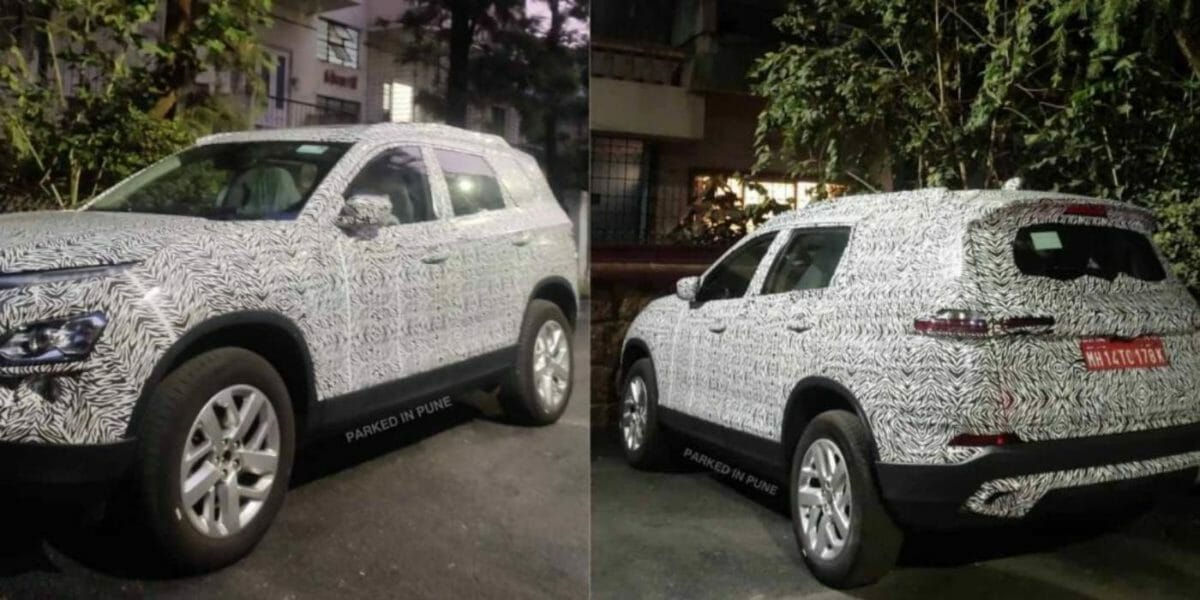 Tata safari spied again