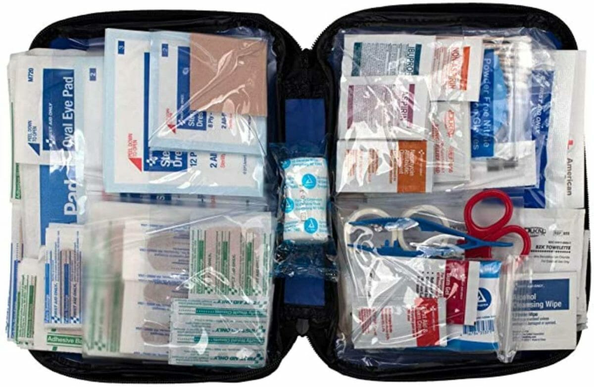 emergency first aid kit