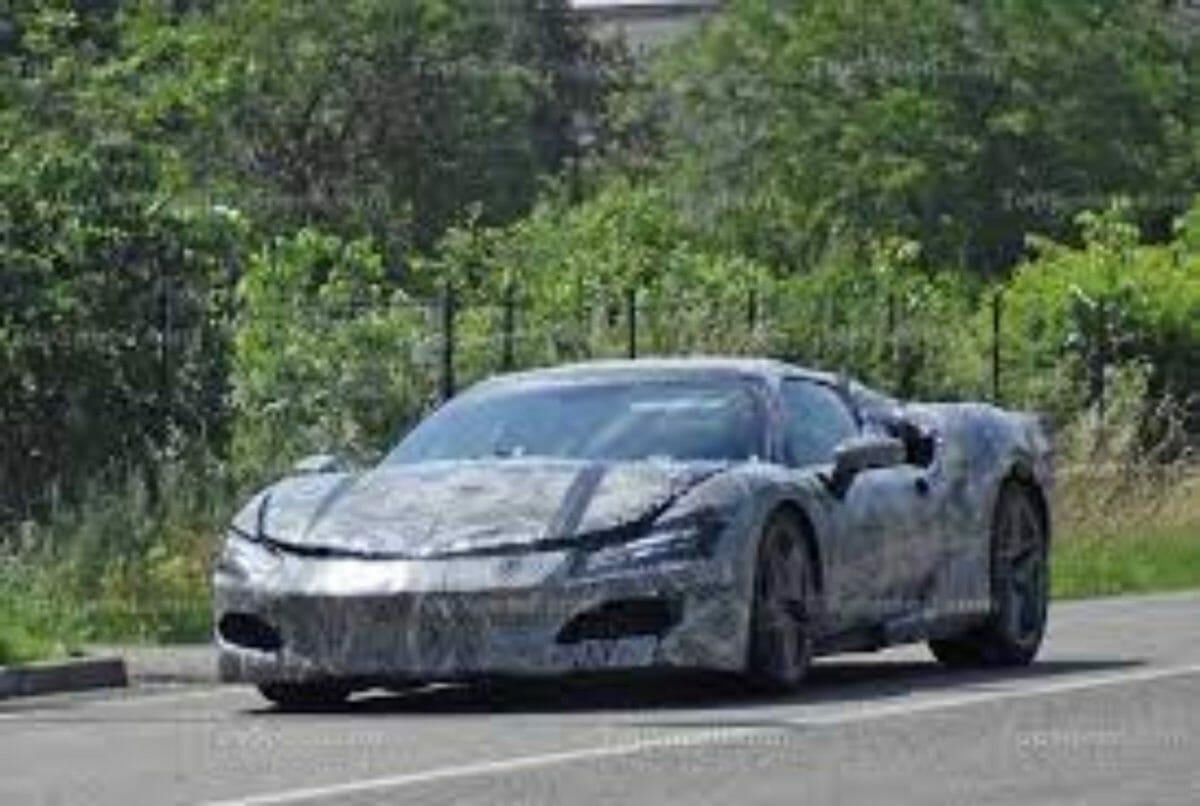 ferrari hybrid v test mule