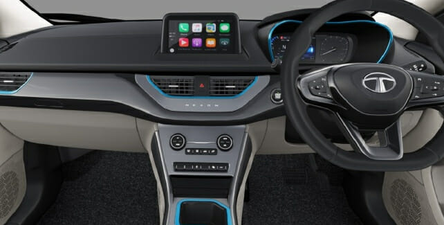 tata nexon interior