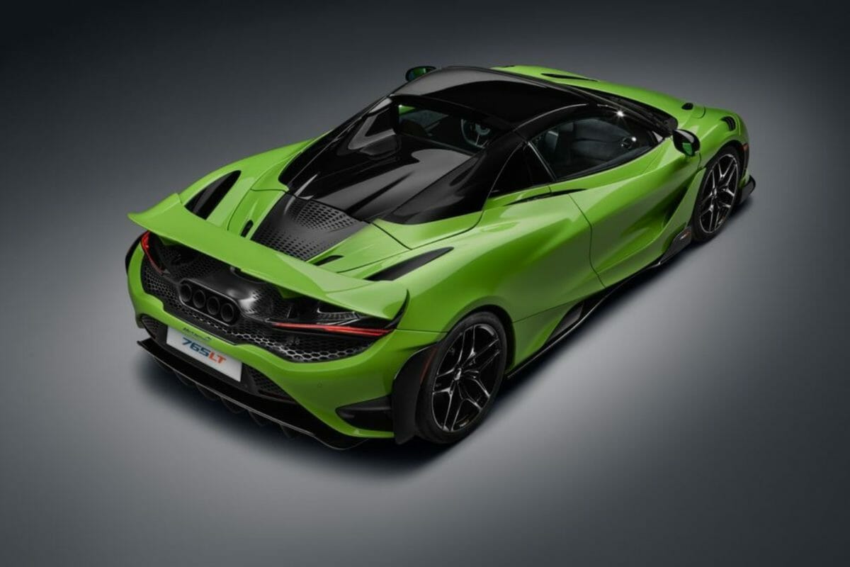 2022 mclaren 765lt spider top