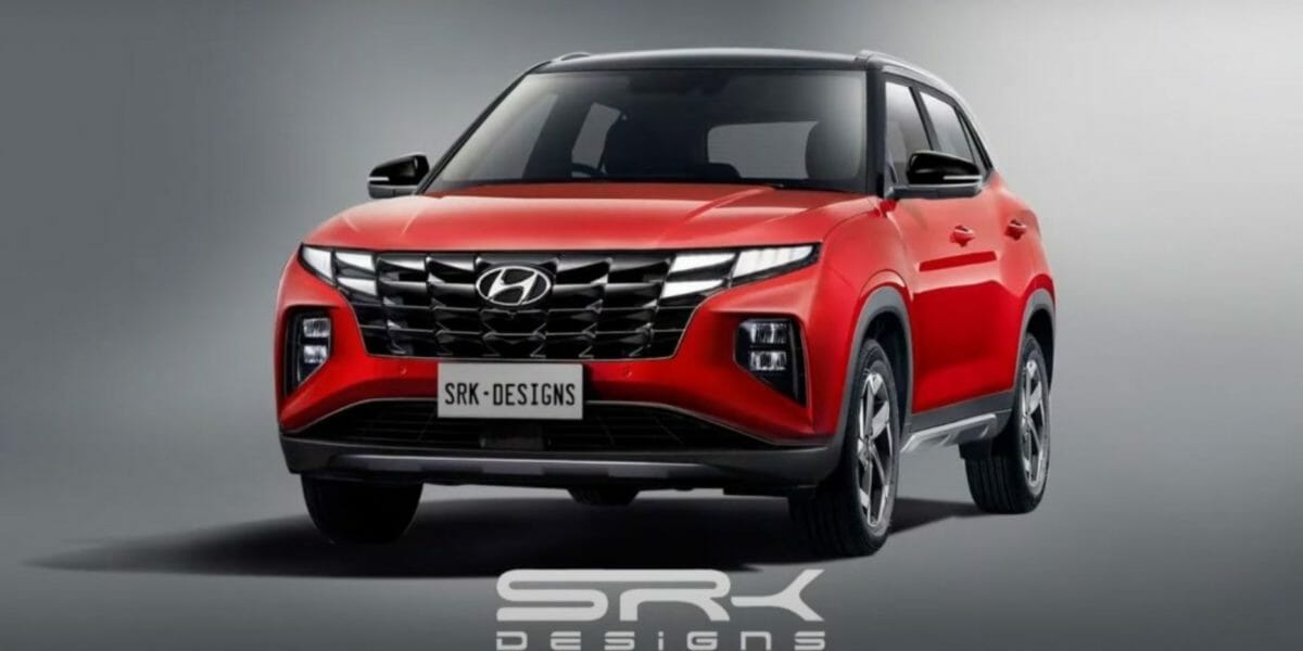 Hyundai Creta facelift render