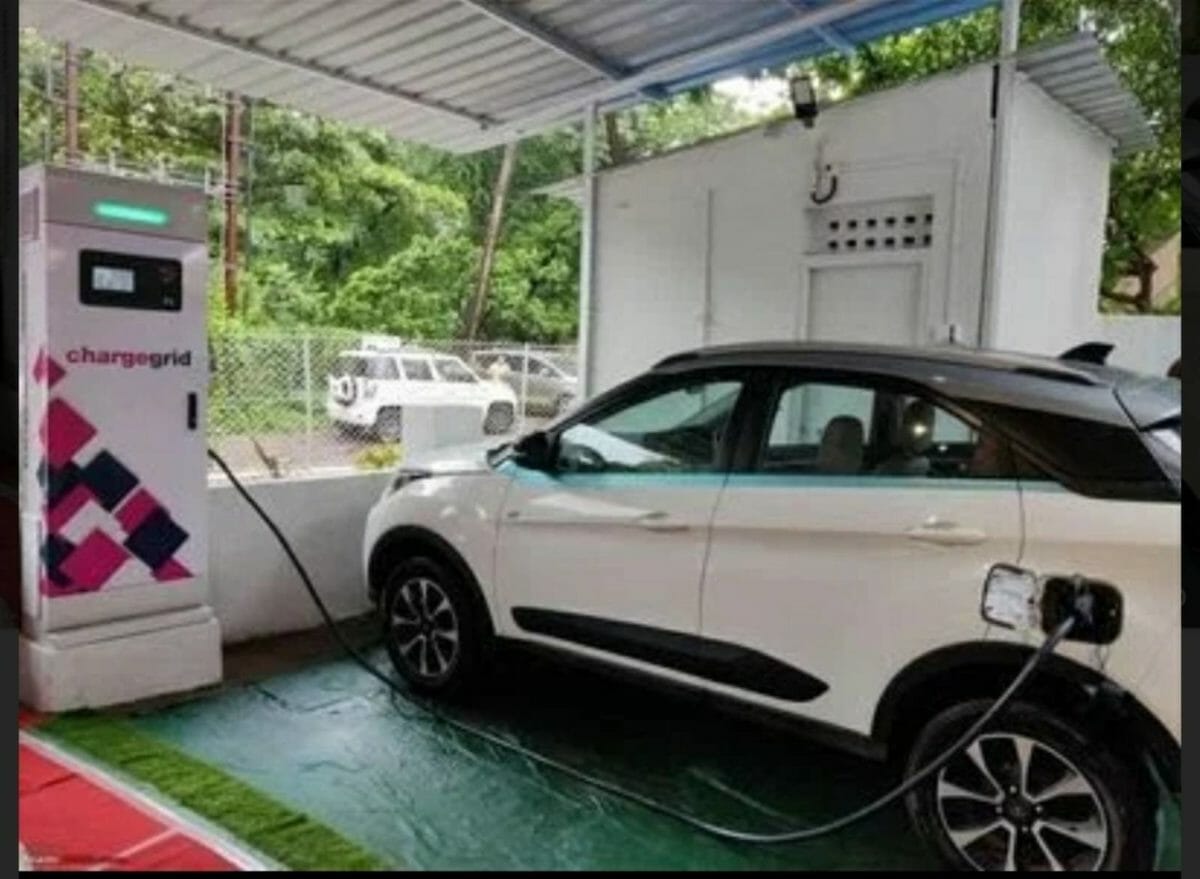 India’s largest EV charging station