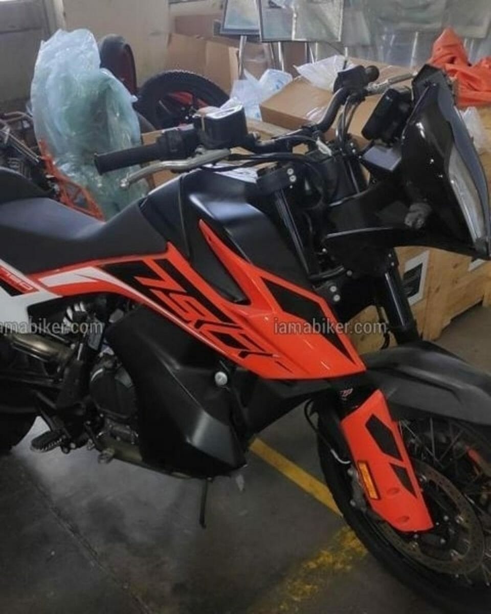 KTM 790 Adventure spy shots