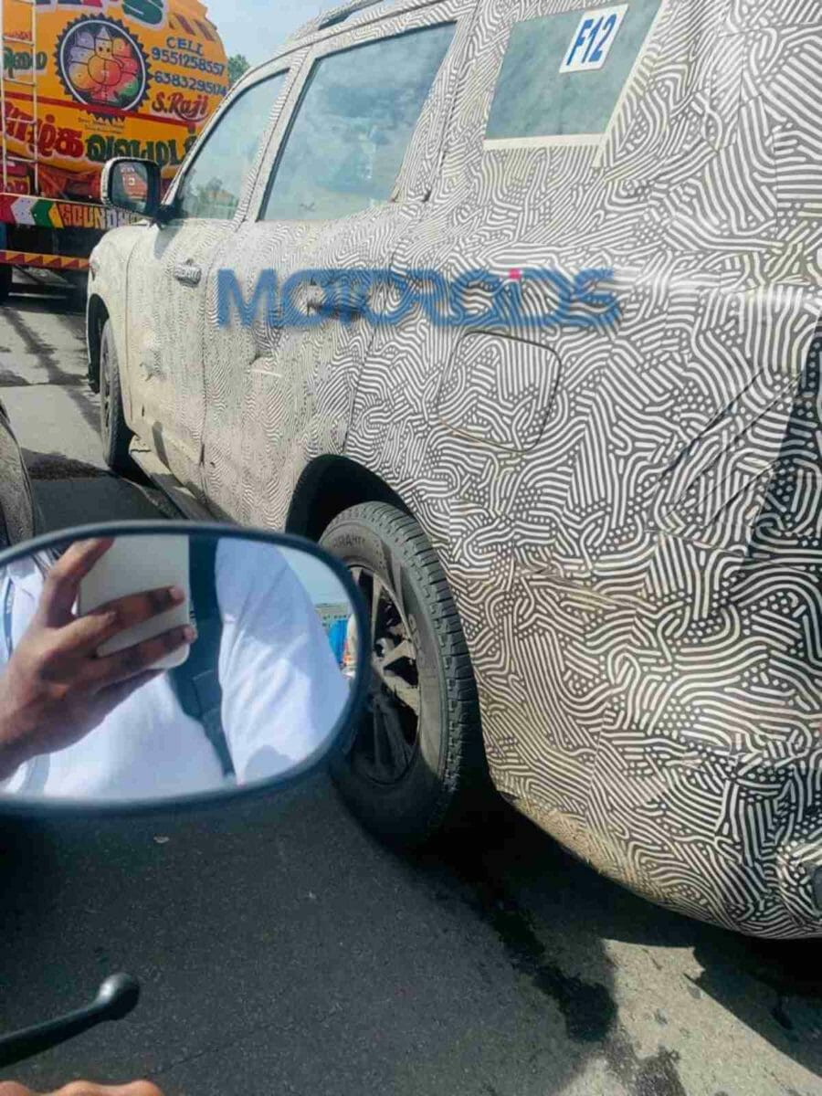 Mahindra Scorpio spied