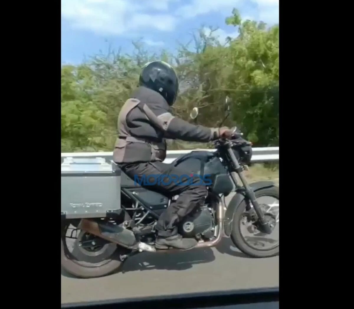 Royal Enfield Himalayan Spied