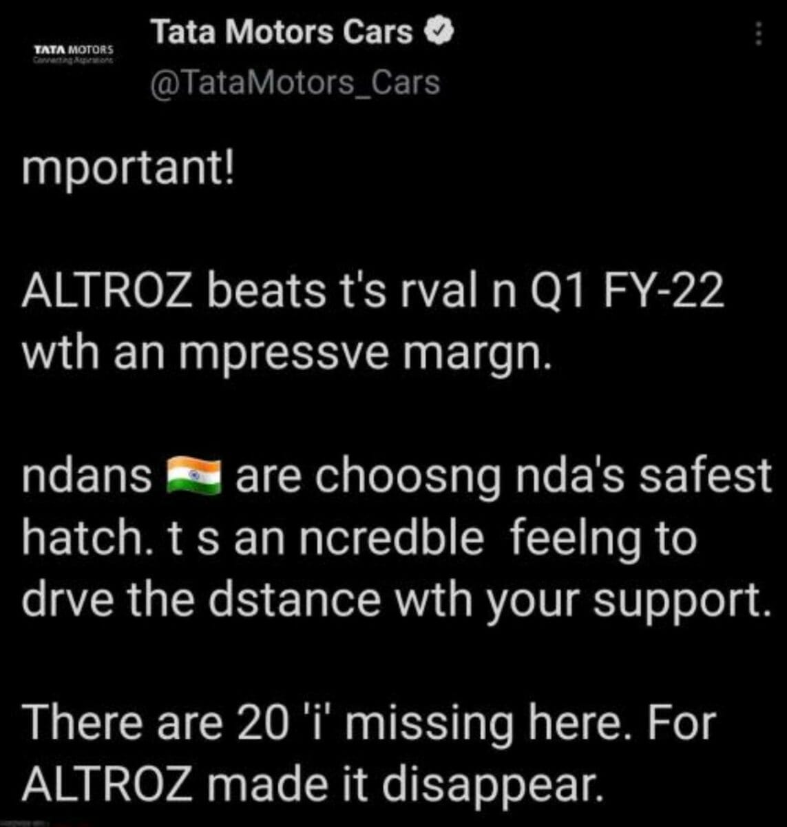 Tata altroz i20 tweet (1)