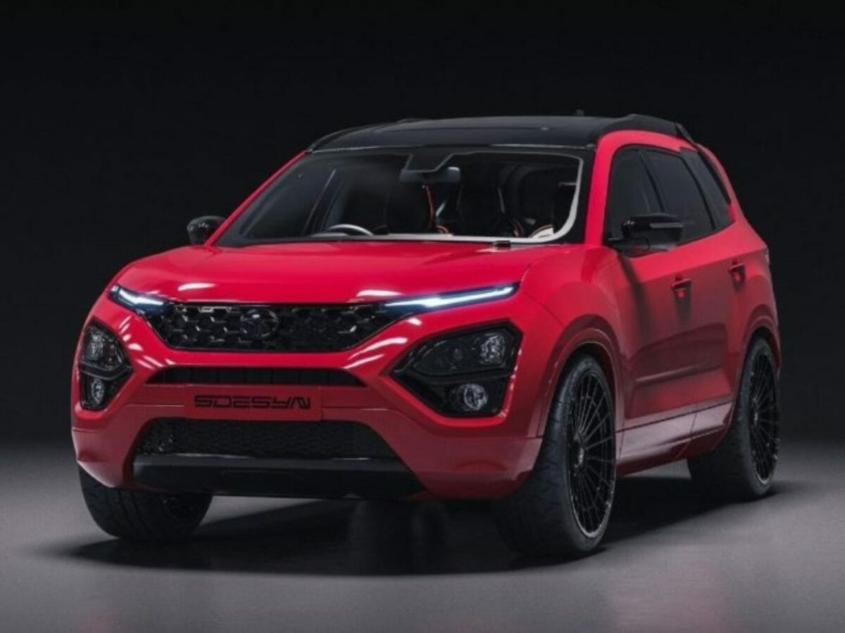 New Tata Safari ST Race Car With A V8 Engine - Digital Render