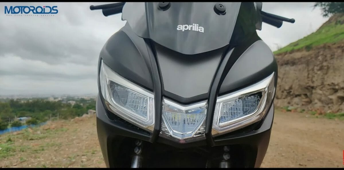 aprilia sxr 125 lights