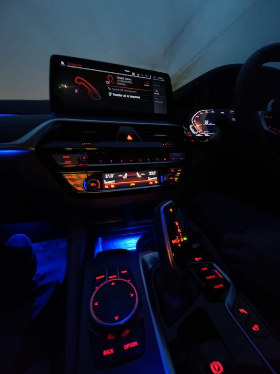 bmw 5 series facelift interior