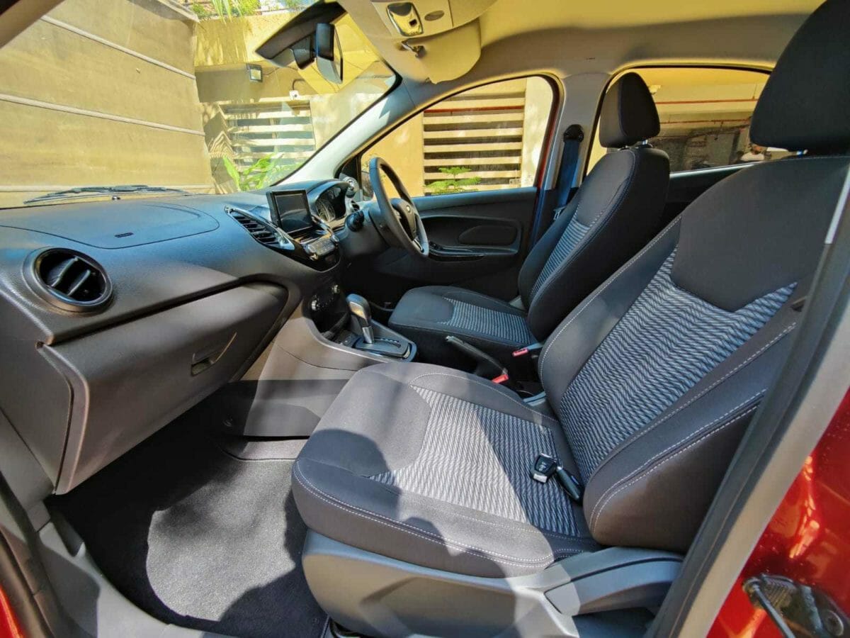 ford figo automatic interior side