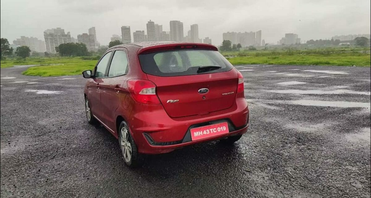 ford figo automatic rear