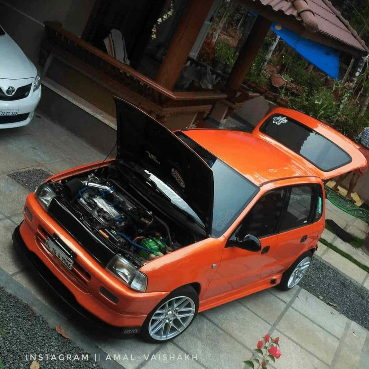 modified orange zen engine