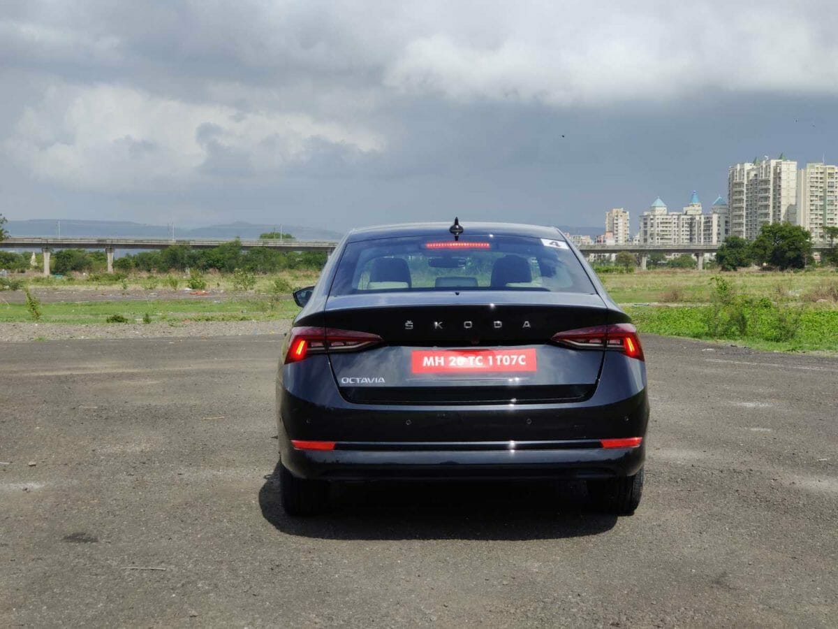 skoda octavia rear