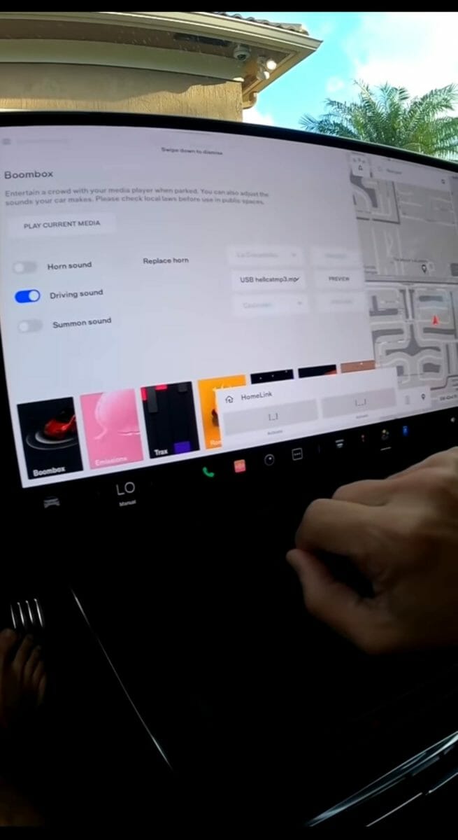 tesla model s plaid engine note setting scaled