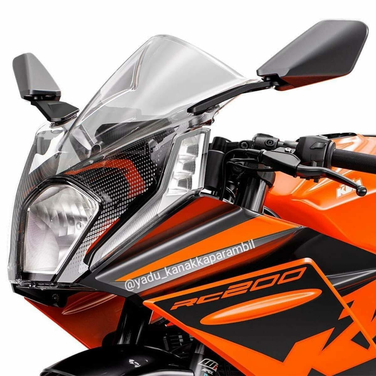 2022 KTM RC 200 Leaked (1)