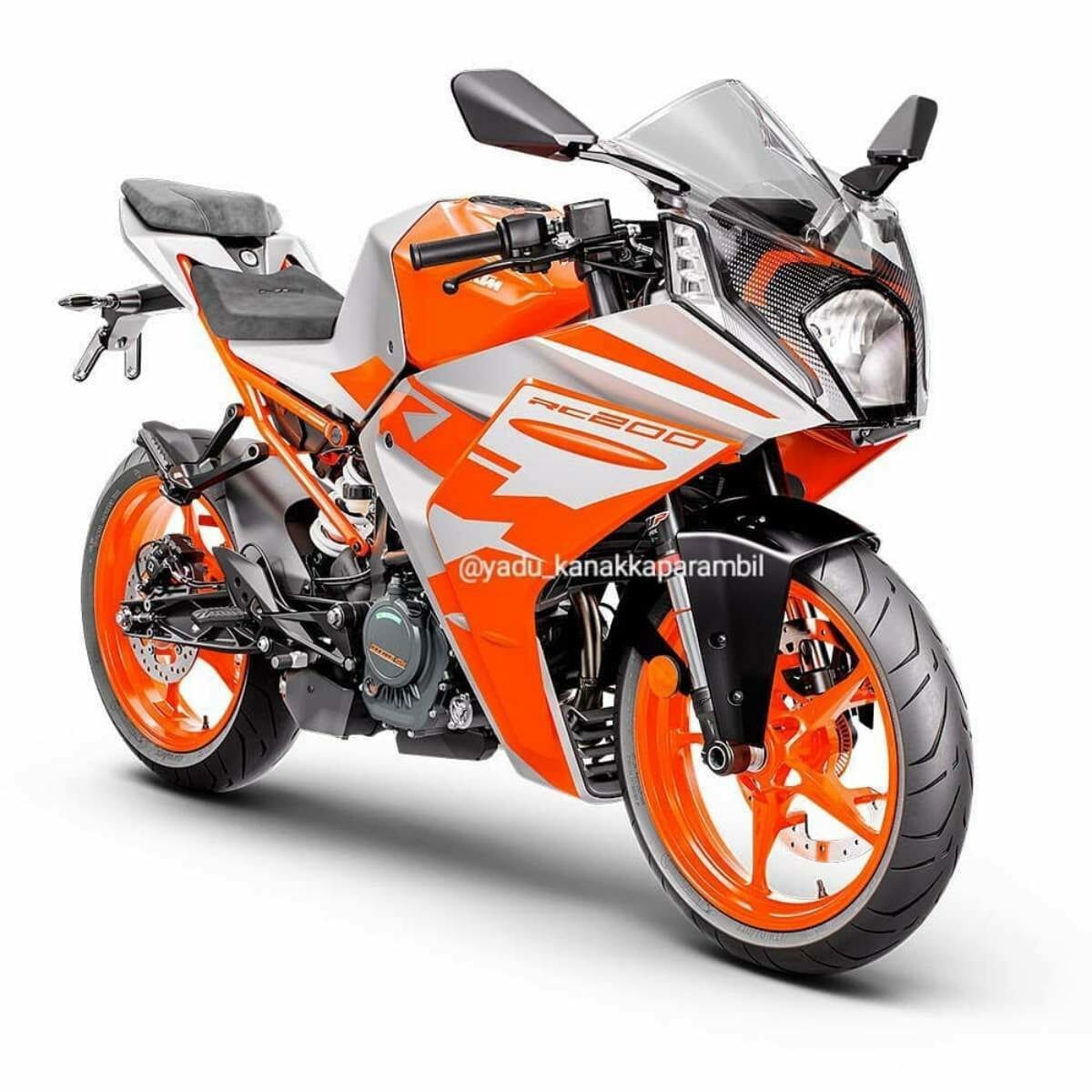 2022 KTM RC 200 Leaked