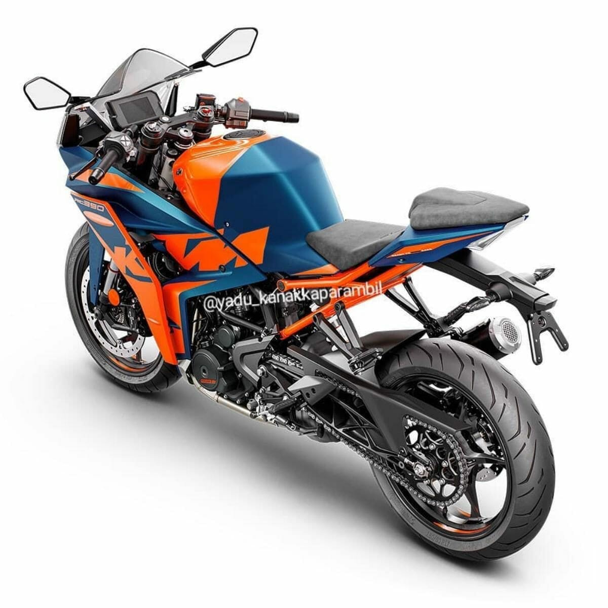 2022 KTM RC 390 Leaked (1)