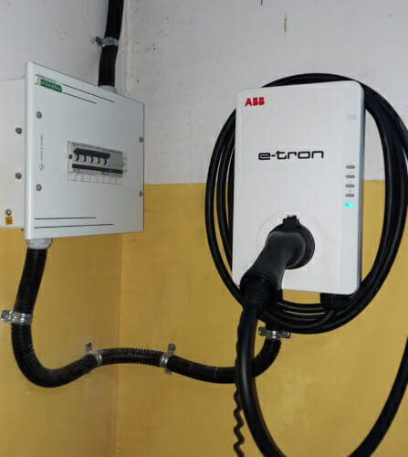 Audi and ABB charging