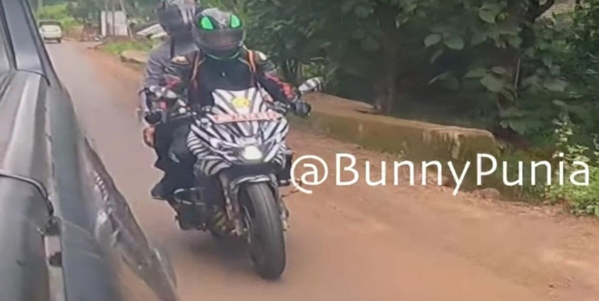 Bajaj Pulsar  spied again