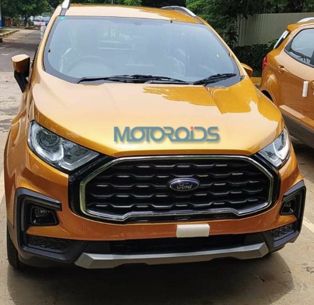 Ford Ecosport Facelift spied (1)