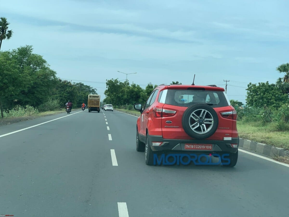 Ford Ecosport Facelift spied (2)