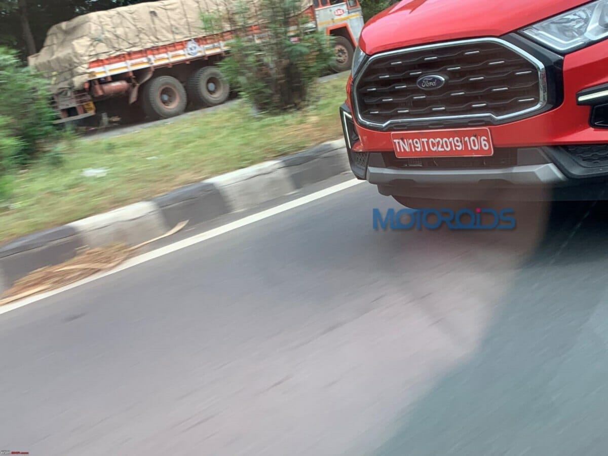 Ford Ecosport Facelift spied (3)