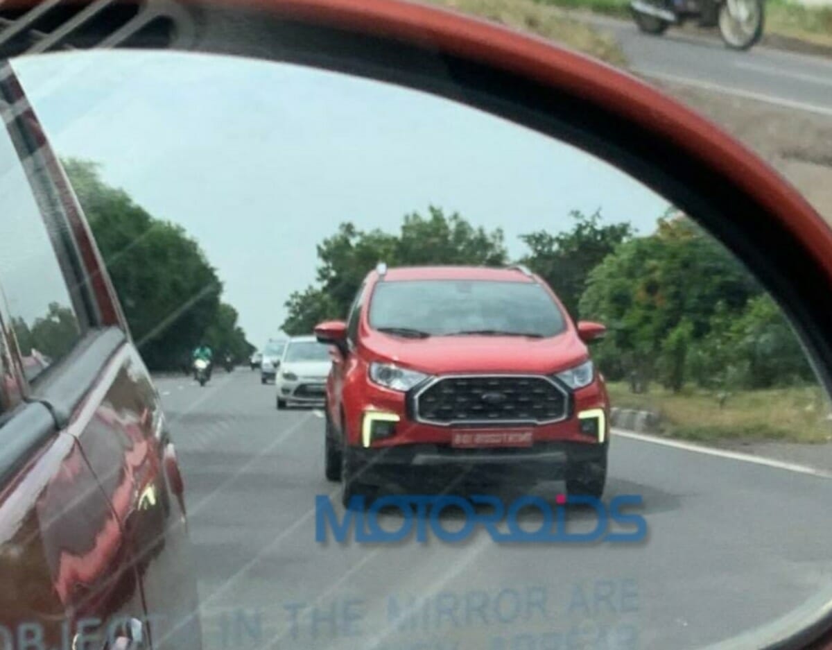 Ford Ecosport Facelift spied (4)