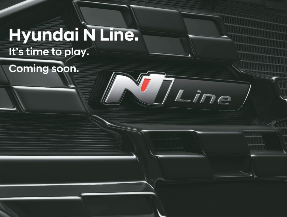 Hyundai i20 N line teaser