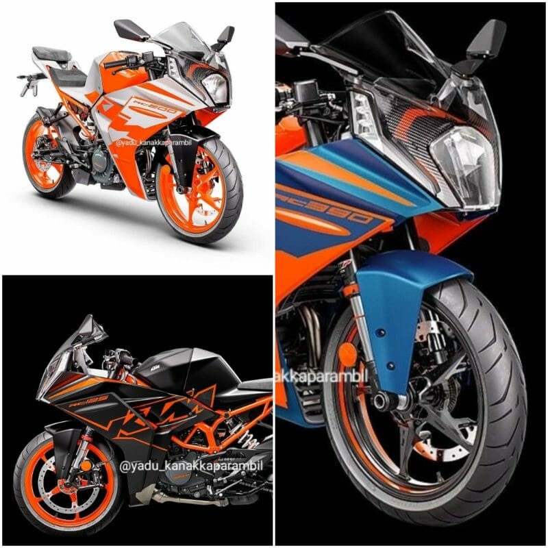 KTM RC Leaked collage